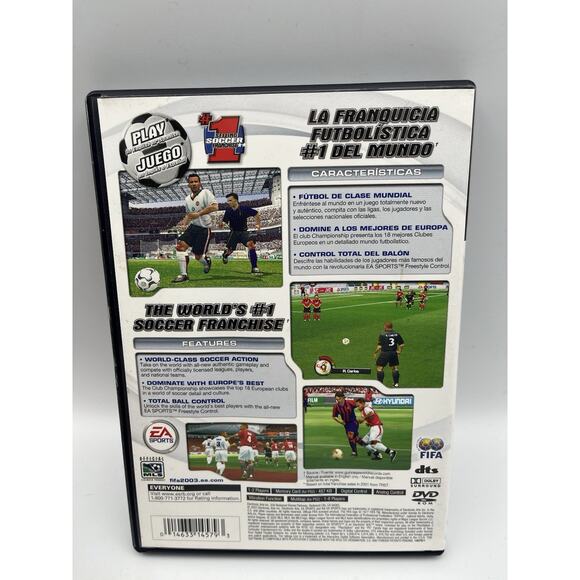 FIFA Soccer 2003 (Sony PlayStation 2) PS2 Tested - Picture 5 of 5